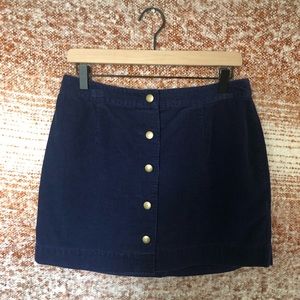 Old Navy Corduroy Button Up Skirt Women’s